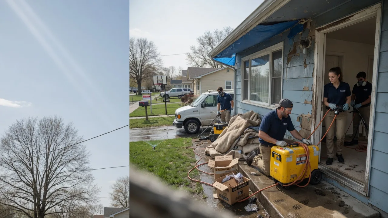 Basement Flood Cleanup in Modoc, IN near me